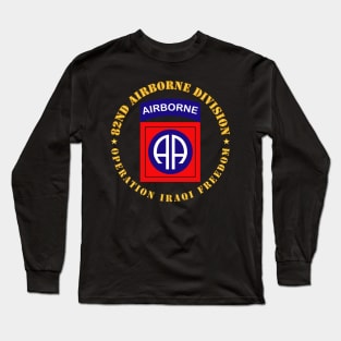 82nd Airborne Division - Operation Iraqi Freedom Long Sleeve T-Shirt